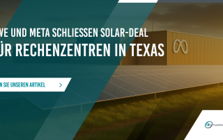 RWE und Meta schließen Solar-Deal für Rechenzentren in Texas