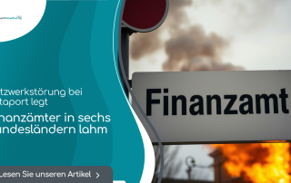 Netzwerkstörung bei Dataport legt Finanzämter in sechs Bundesländern lahm