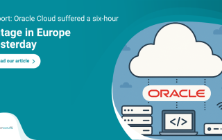 Reports Oracle Cloud suffered a six-hour outage in Europe yesterday