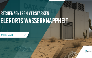 KI Rechenzentren verstärken vielerorts Wasserknappheit