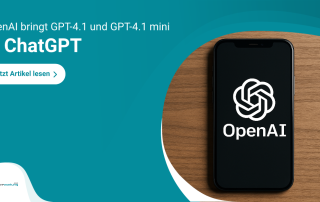 OpenAI bringt GPT-4.1 und GPT-4.1 mini in ChatGPT