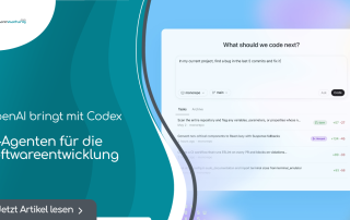 OpenAI bringt mit Codex einen KI-Agenten für die Softwareentwicklung