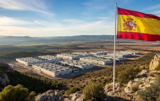 Rechenzentrum in Spanien (Symbolbild)