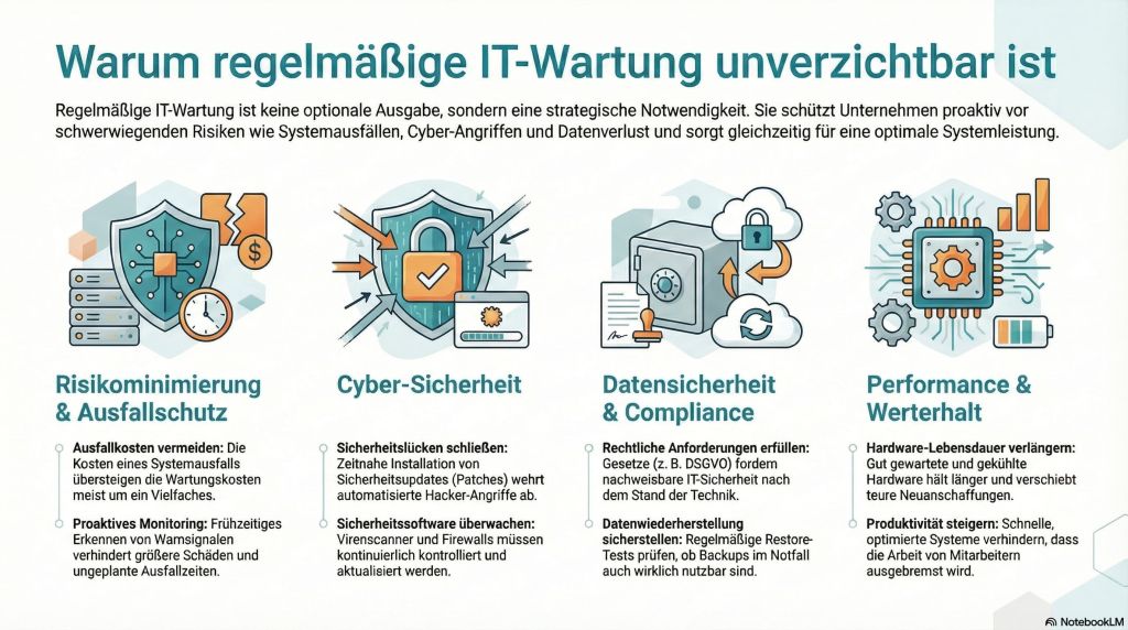 IT-Wartung: die Vorteile