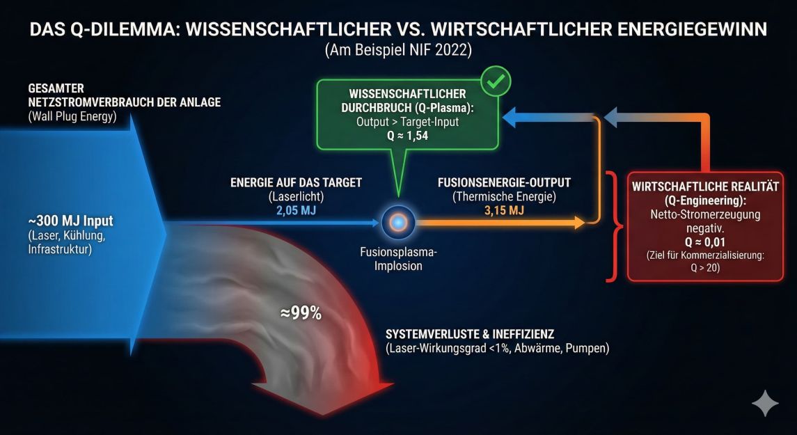 Das Q-Dilemma am Beispiel NIF 2022