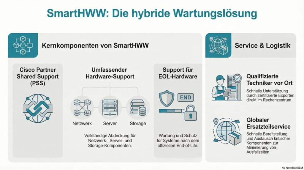 Cisco Support-Optionen: Smart Net vs. Partner Shared Support