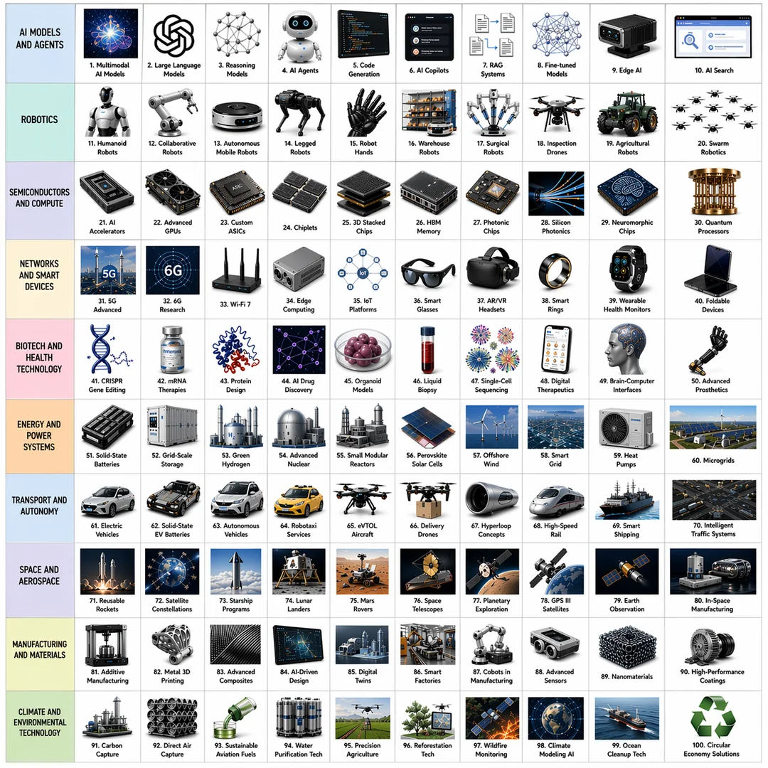 GPT Image 2: 10 mal 10 Grid